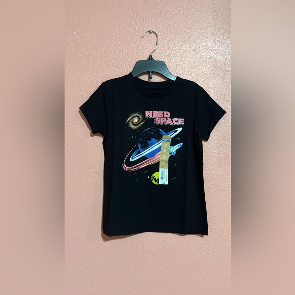 (Y)Thereabouts black t-shirt for boy size XS 6/6X